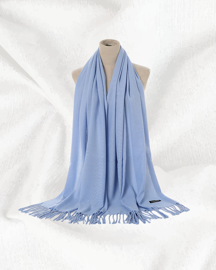 Women's Winter Warm Scarf (Pastel Blue)