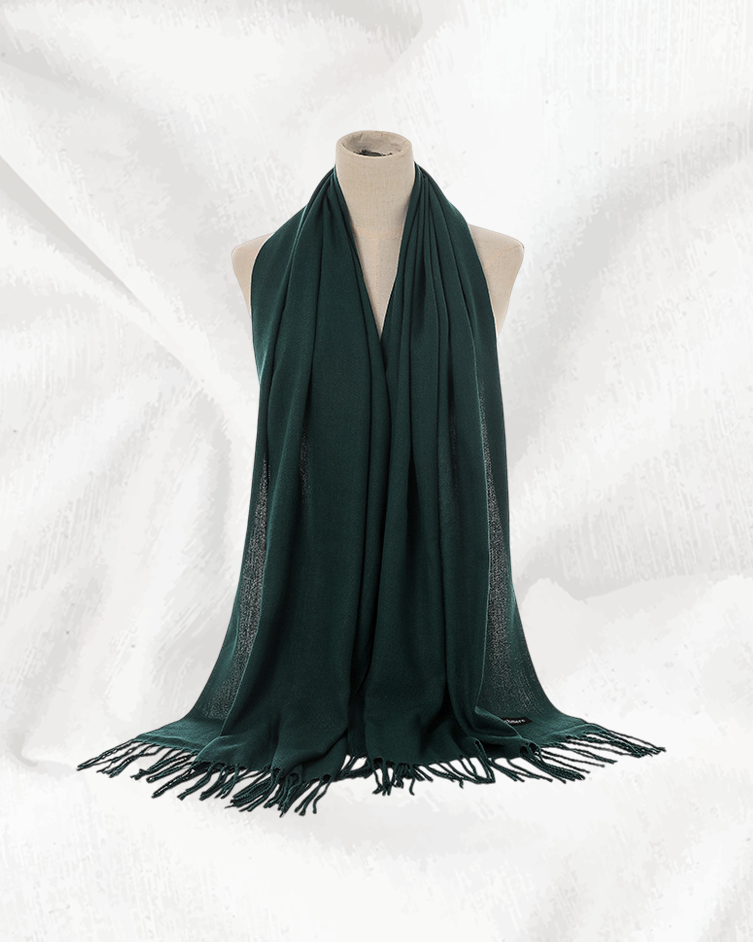 Women's Winter Warm Scarf (Forest Green)